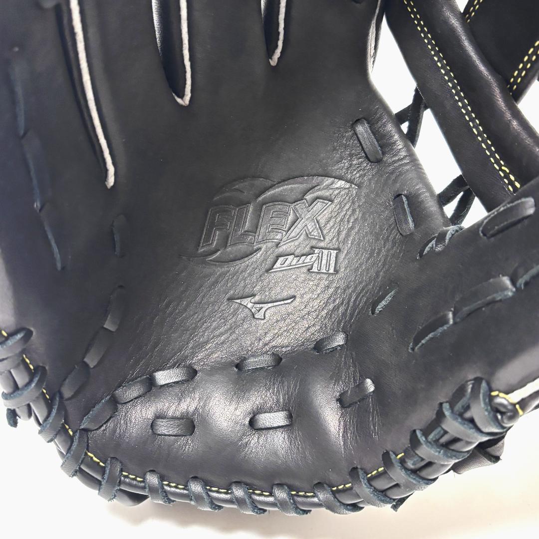 【美品】ミズノ 野球グローブ 軟式 FLEX DUO III 左利き用