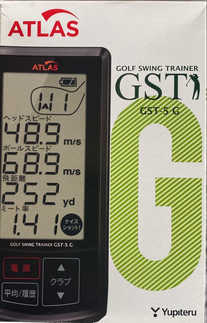 【中古】YUPITERUユピテル　ゴルフスイングトレーナー　GST-5G