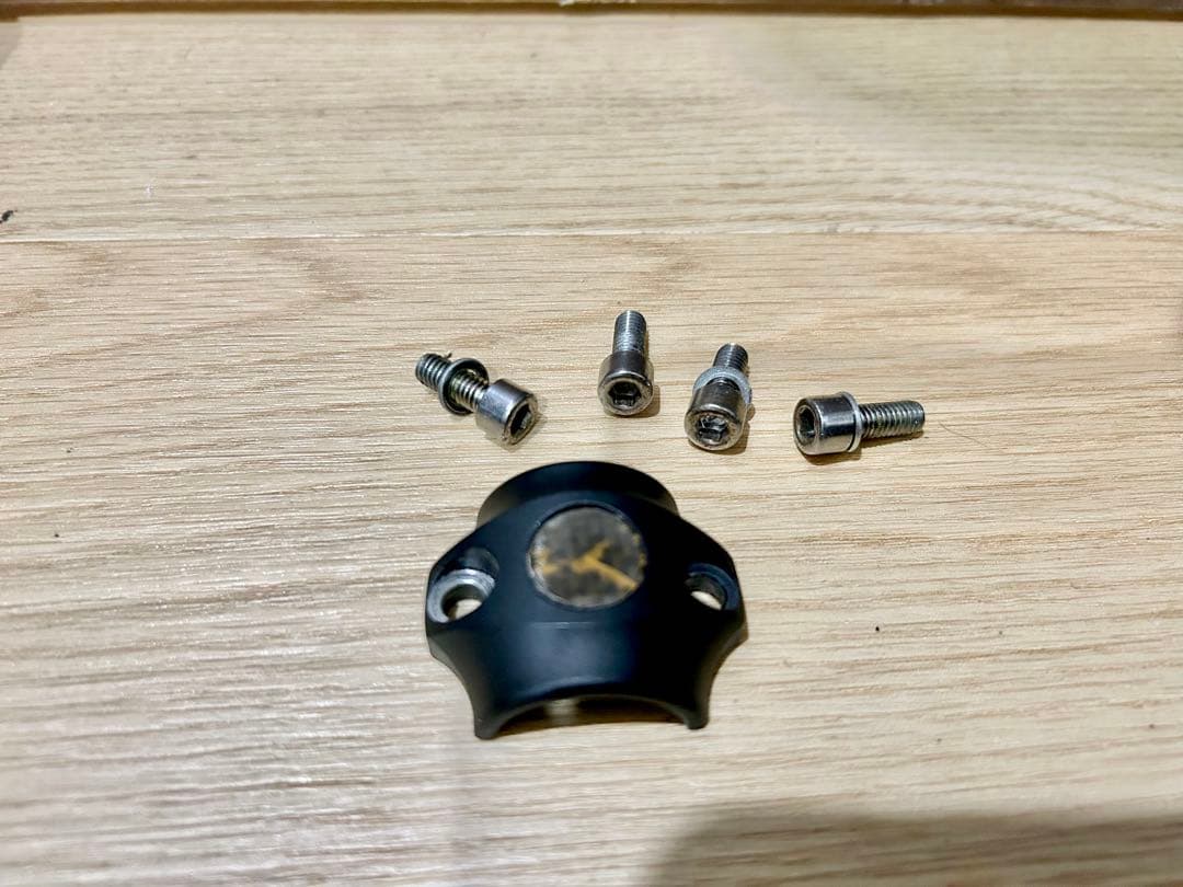 ◆TNI カーボン＆アルミ混合ステム◆Carbon重量130g長さ105mm