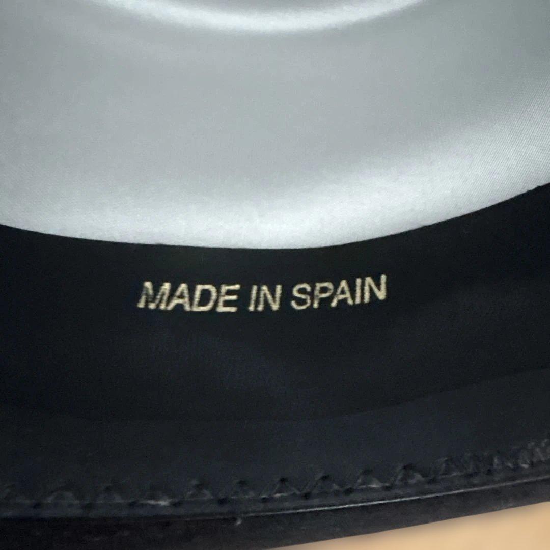 【未使用・美品・スペイン製】コルドベス帽 フラメンコ用 ブラック 55サイズ