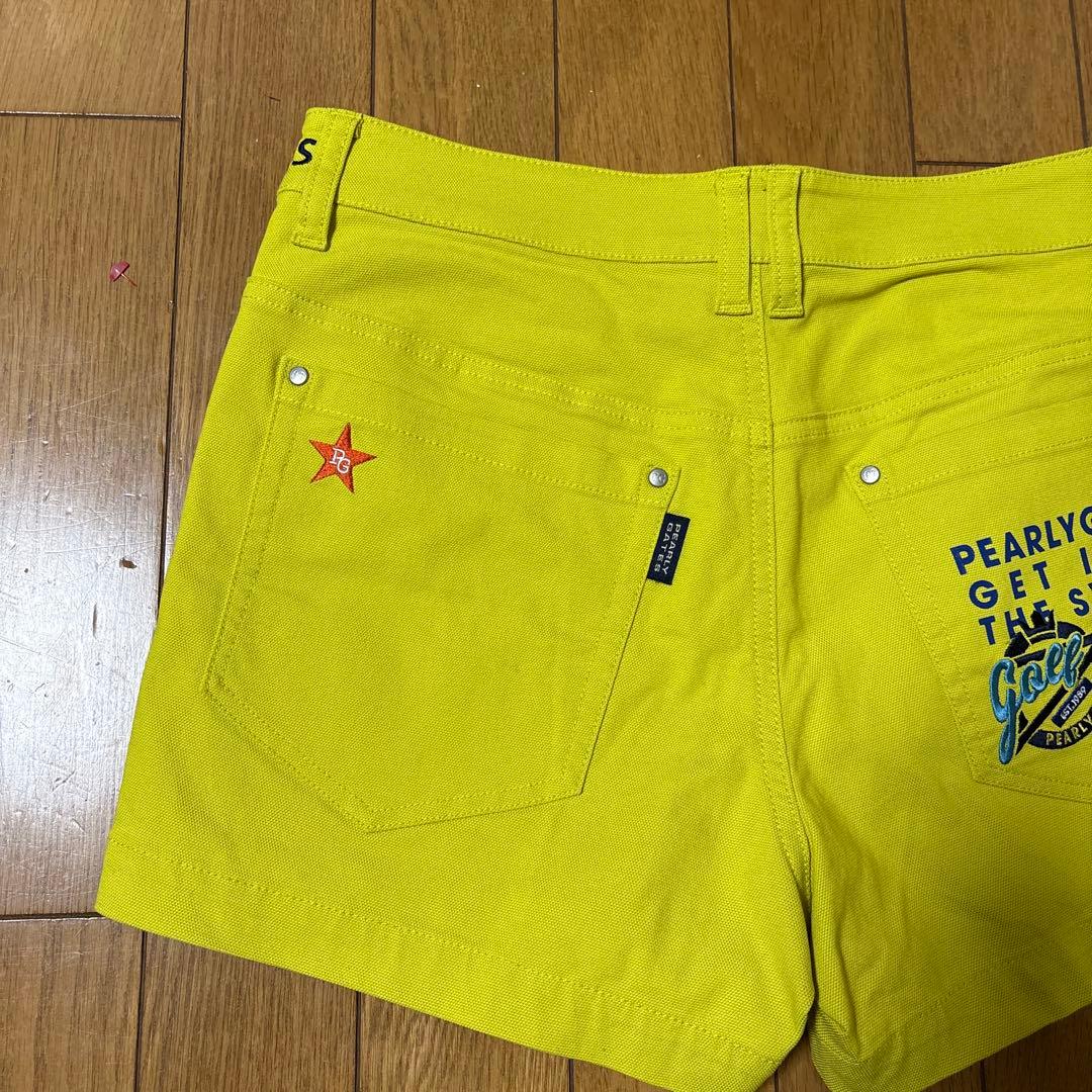 美品パーリーゲイツ　ゴルフパンツ　ショートパンツ　0(S)レディースゴルフウェア