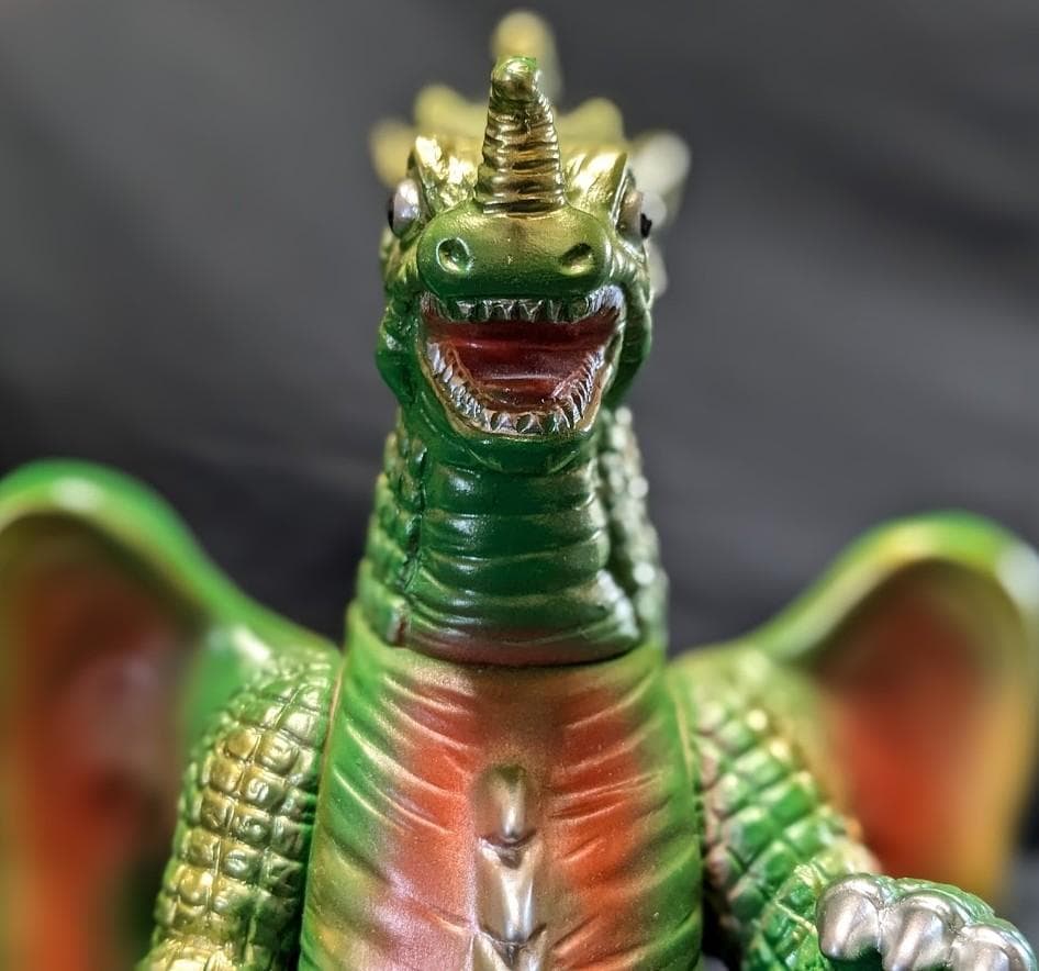 カメレキング「ウルトラマンＡ」登場超獣（ブルマァク復刻）ソフビフィギュア