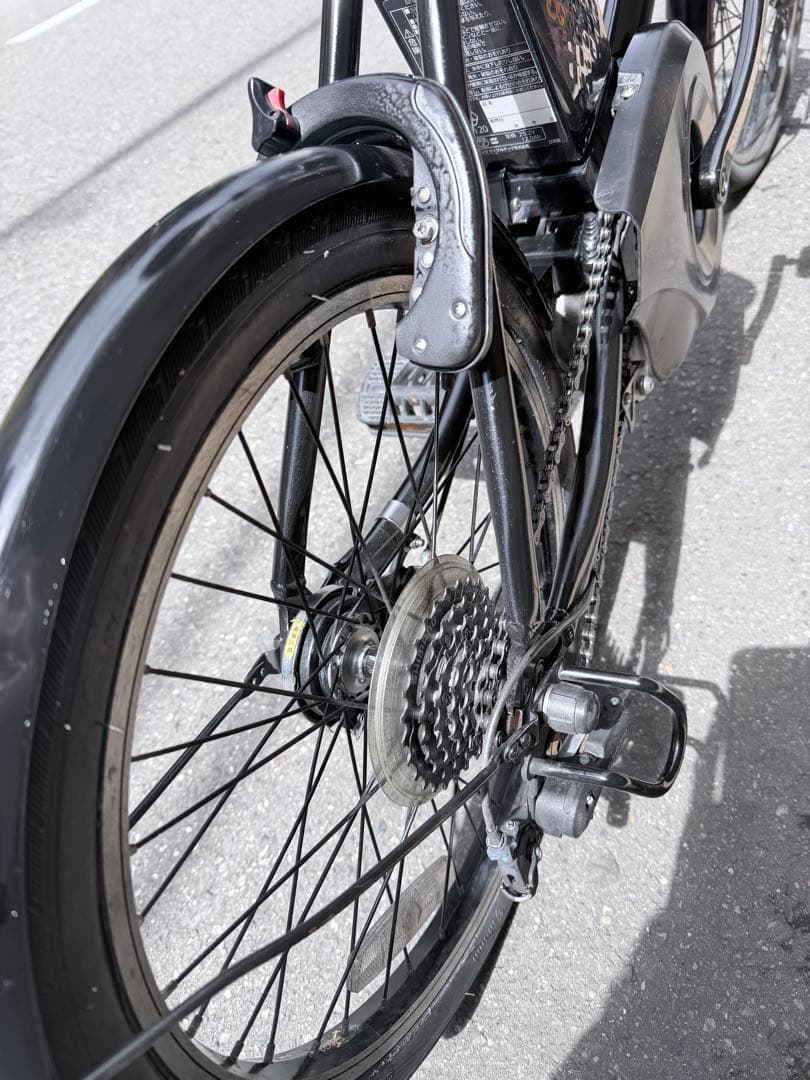 大阪府　パナソニック　VELO STAR 電動アシスト自転車 黒 スポーツタイプ