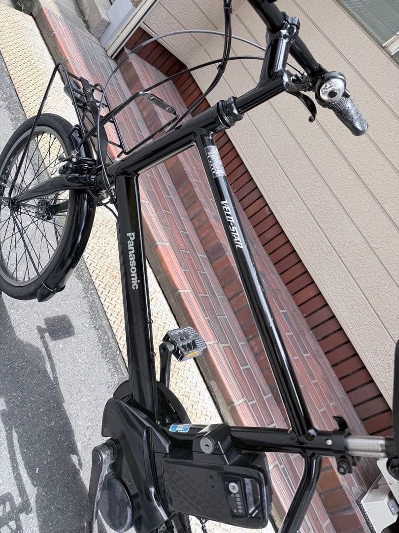 大阪府　パナソニック　VELO STAR 電動アシスト自転車 黒 スポーツタイプ