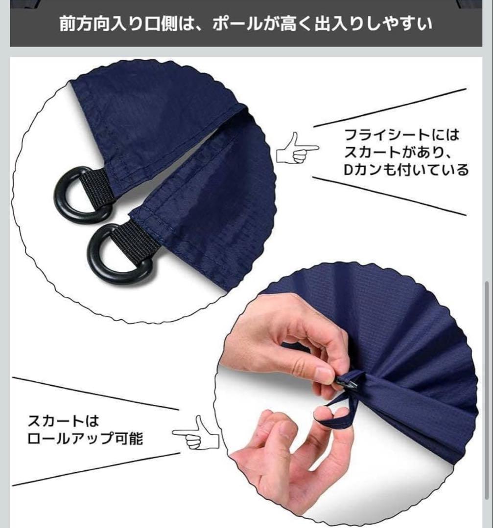 【新品、未使用】レジストツーリングテント　workman fieldcore