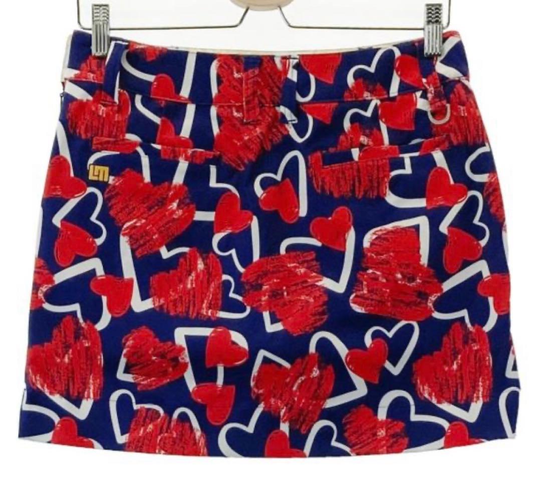 完売品　LOUDMOUTH ラウドマウス レディース スカート ハート Mサイズ