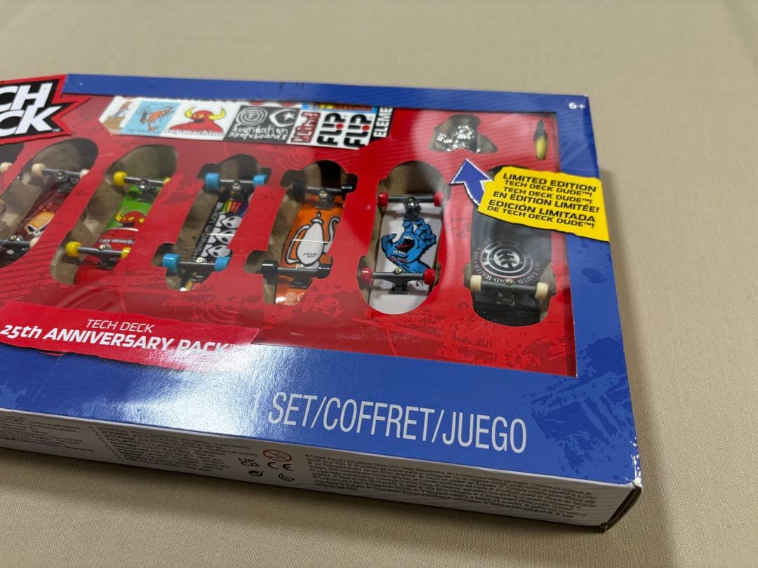 TECH DECK 25th ANNIVERSARY テックデッキ 指スケ