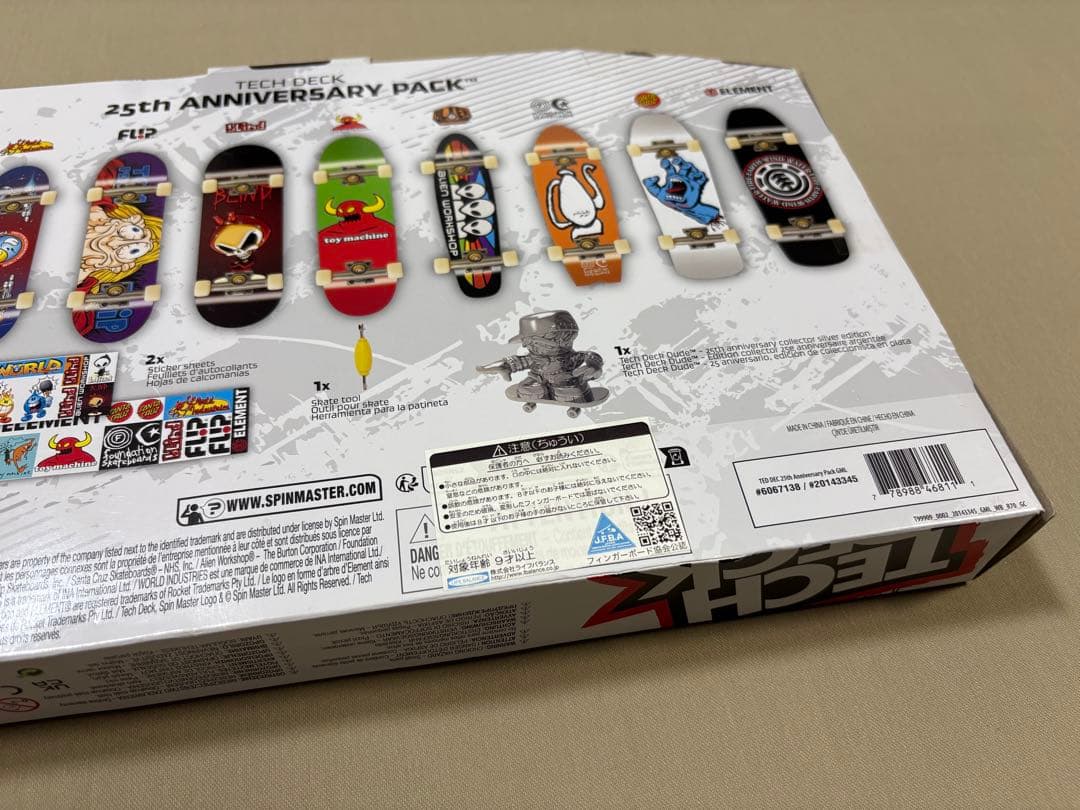 TECH DECK 25th ANNIVERSARY テックデッキ 指スケ