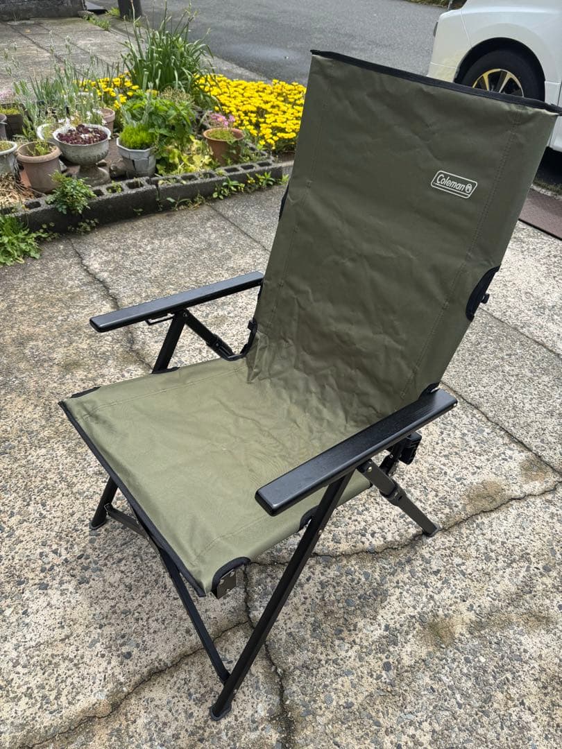 Coleman レイチェア　リクライニング　美品