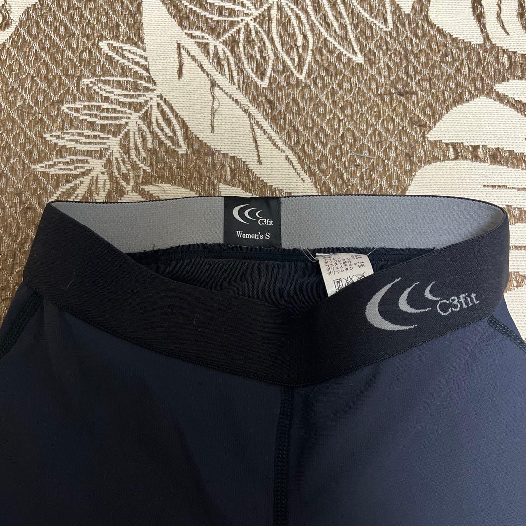 C3fit(シースリーフィット)スポーツタイツ　フォーカスロングタイツ