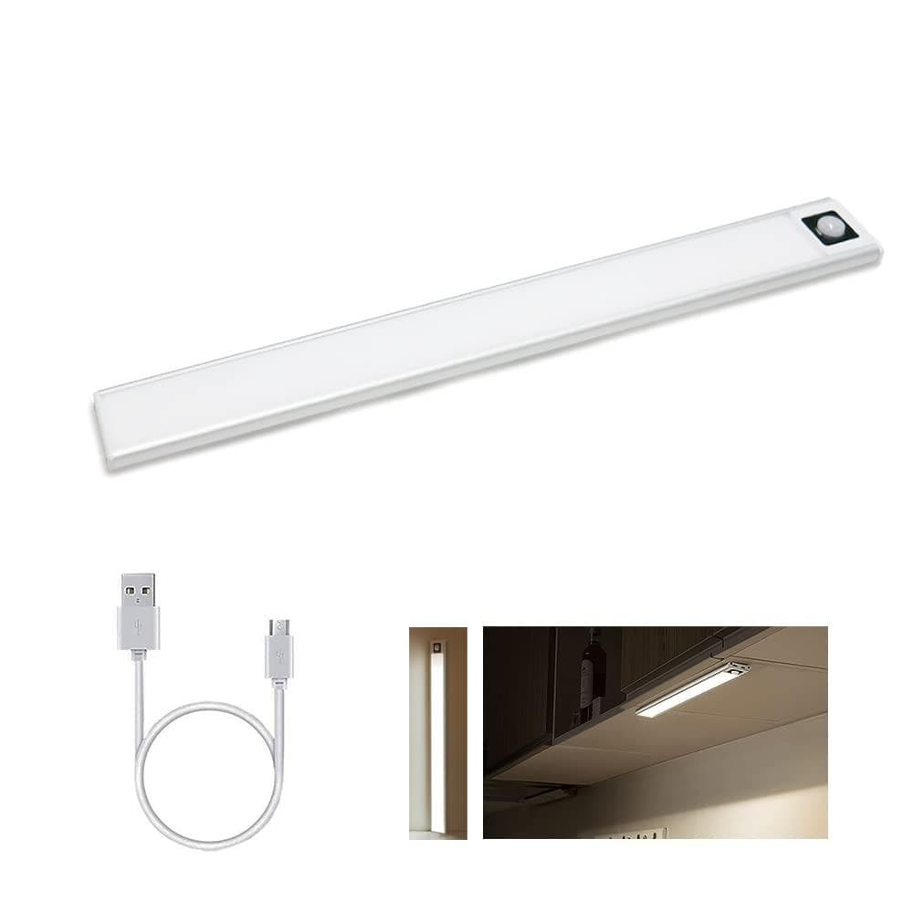 LEDセンサーバーライト40cm昼光色6000K　9mm超薄型デザイン