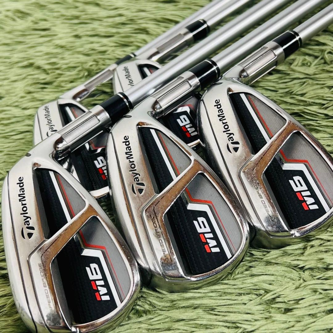 テーラーメイド M6 アイアン5本セット メンズゴルフ 初心者 入門 人気モデル