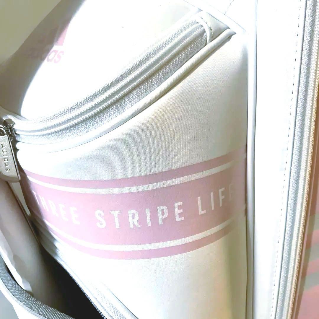 ADIDAS キャディバッグ ピンク/ホワイト