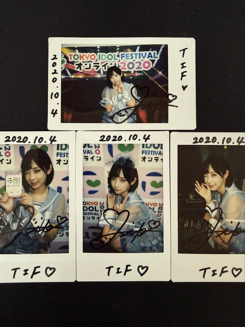 水湊みお サイン入りチェキ12枚　#ババババンビ⑤