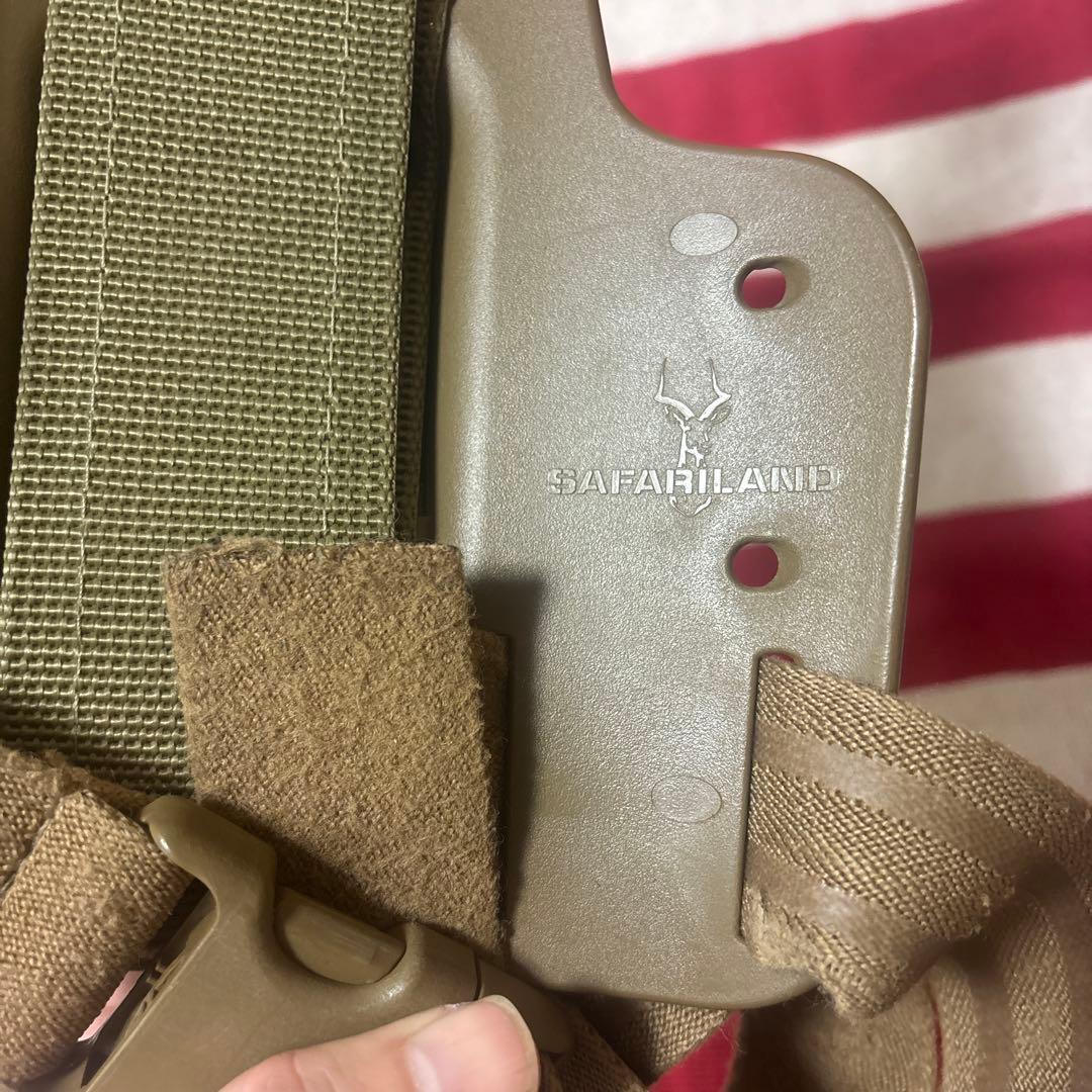 Safariland レッグホルスター M9 / 92FS 実物 FDE B53