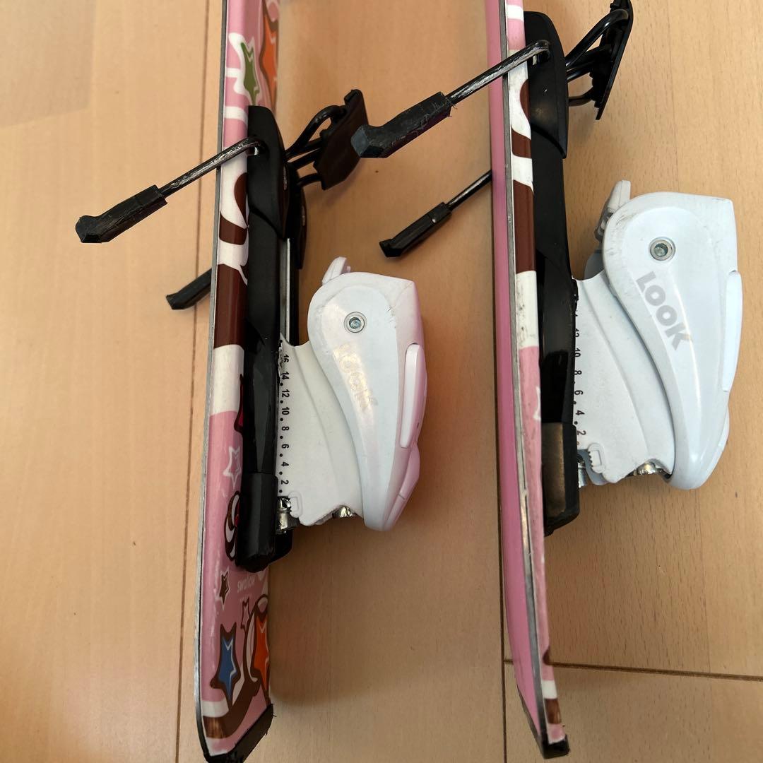 SWALLOW キッズ用スキーセットPANDA 70cm ストック付き