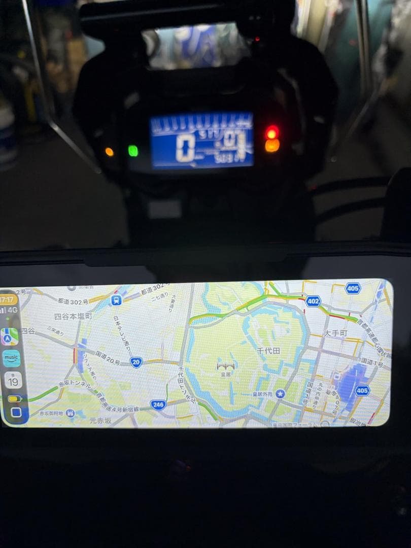 6.86 インチ バイク用ディスプレイオーディオ バイク ナビ バイク スマーA