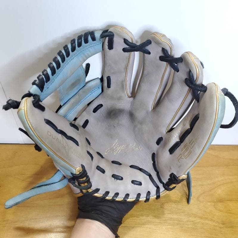 ローリングス ハイパーテック カラーズ ゴールド 限定品 内野用 軟式グローブ