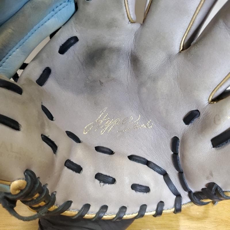ローリングス ハイパーテック カラーズ ゴールド 限定品 内野用 軟式グローブ