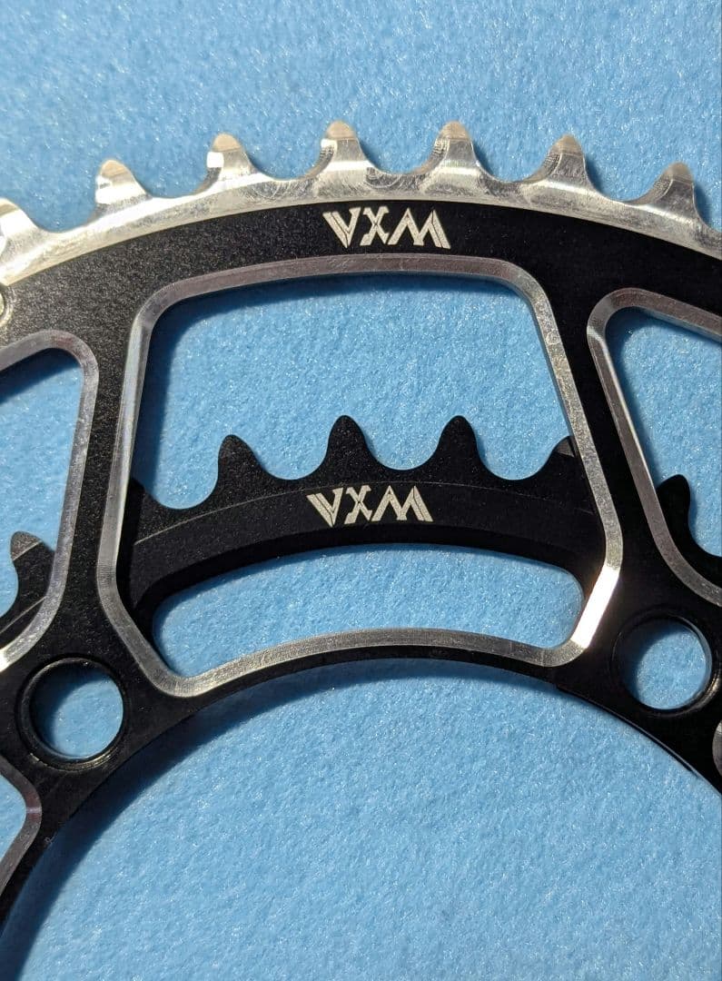 VXM PCD 110mm 5ボルト ダブル用 チェーンリング 52T/36T