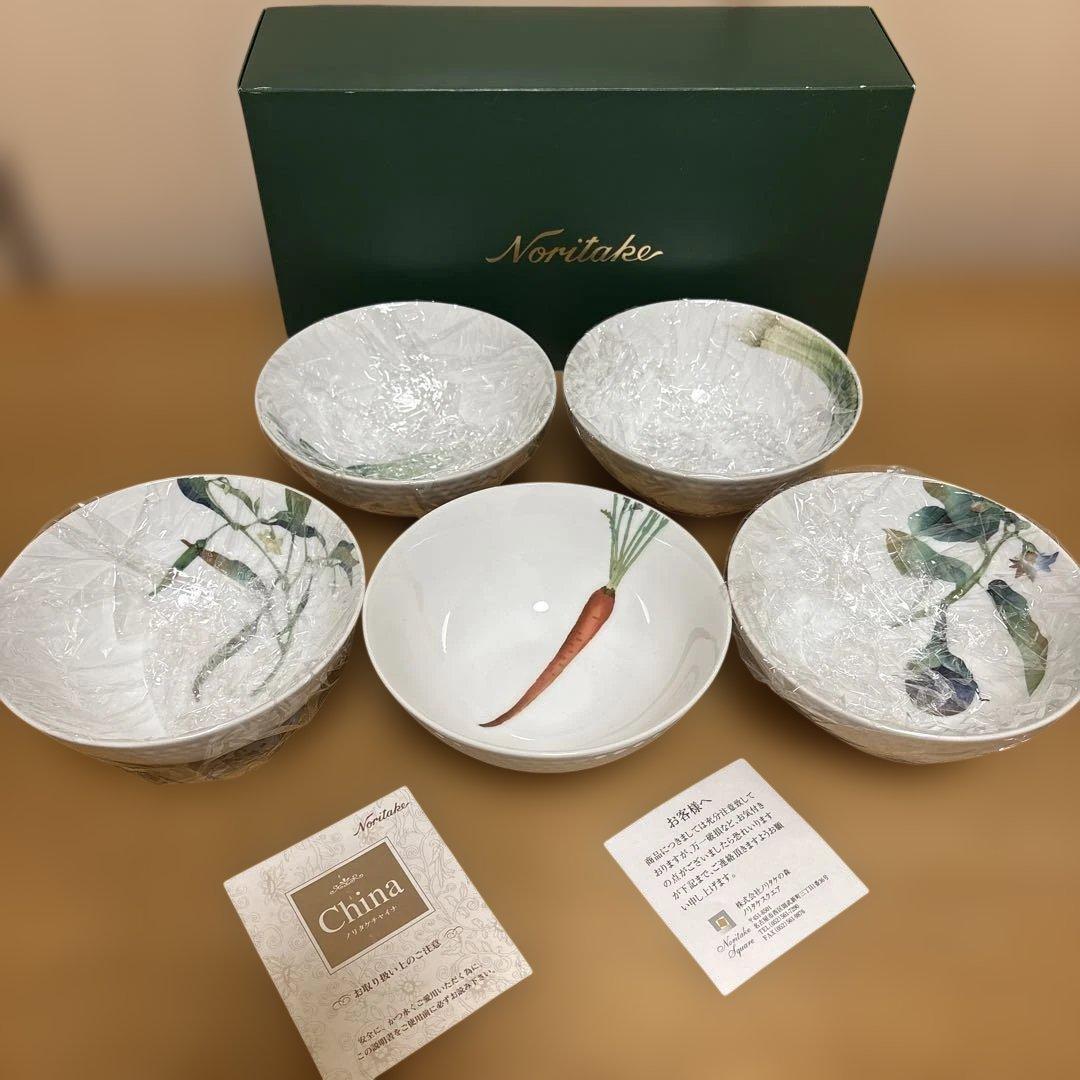 ノリタケ Noritake 京香旬菜　野菜　ボウル5個セット　2セット