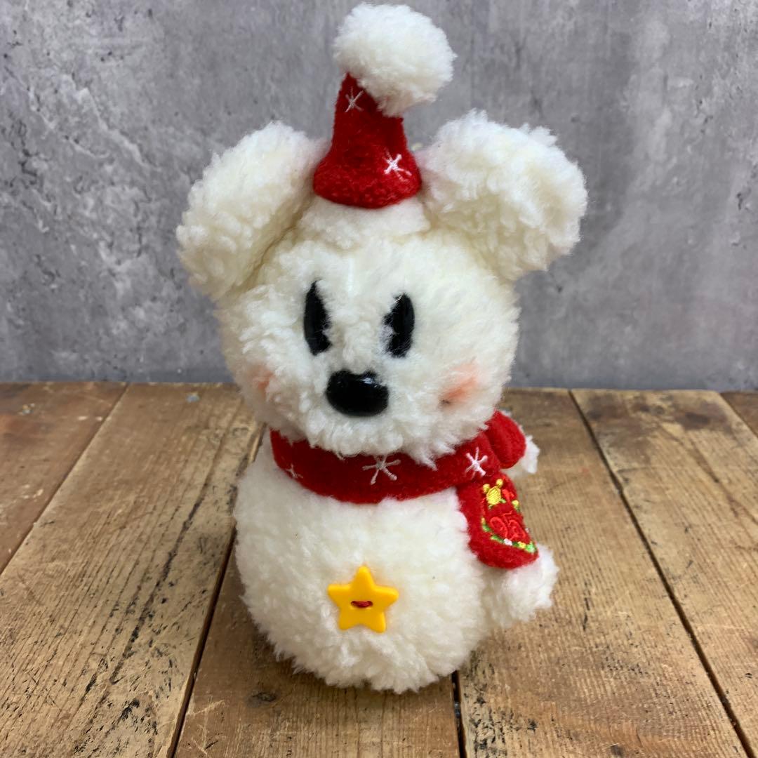 3F 【美品】東京ディズニーリゾート スノースノー ぬいぐるみ セット ミッキー