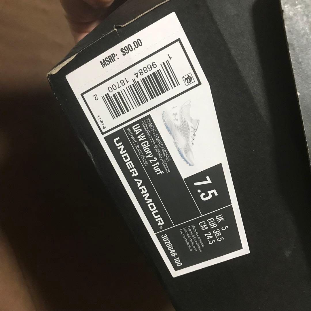 【新品未使用】UA W Glory 2 Turf