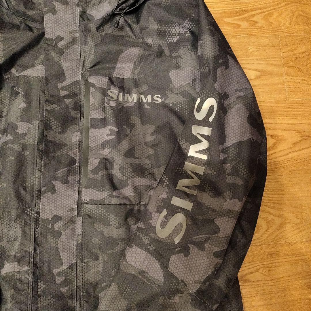 SIMMS チャレンジャージャケット US-L スチールカモ