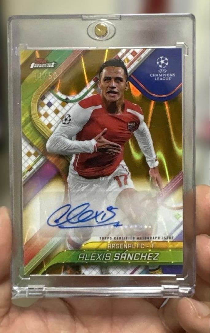 その他 topps Finest ALEXIS SANCHES11/50