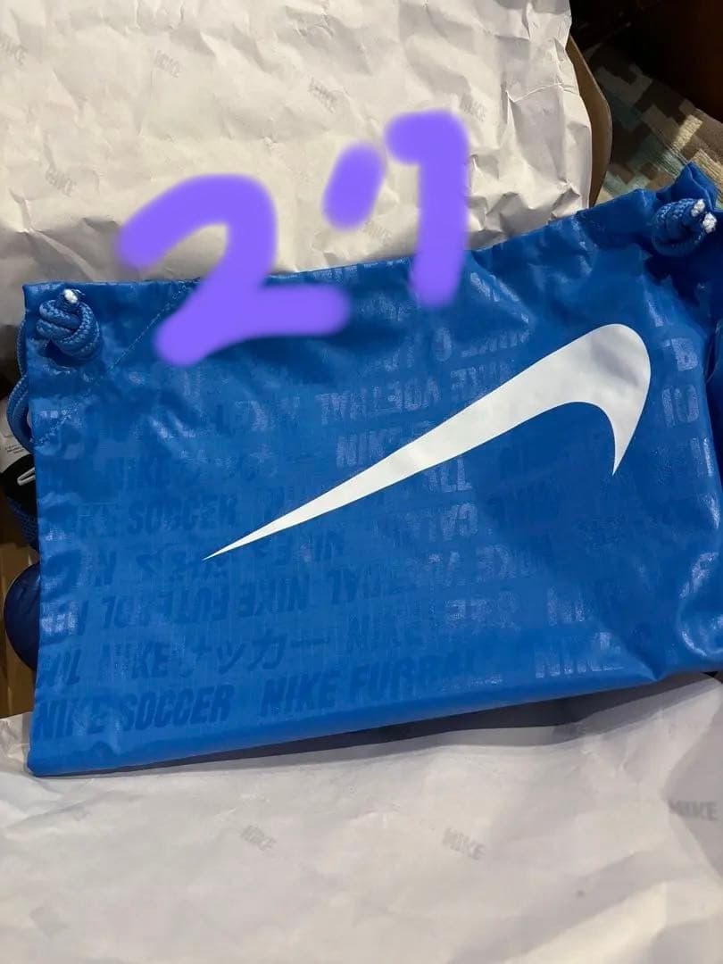 Nike Tiempo サッカーシューズ 青 FG エリート　27cm 残り少