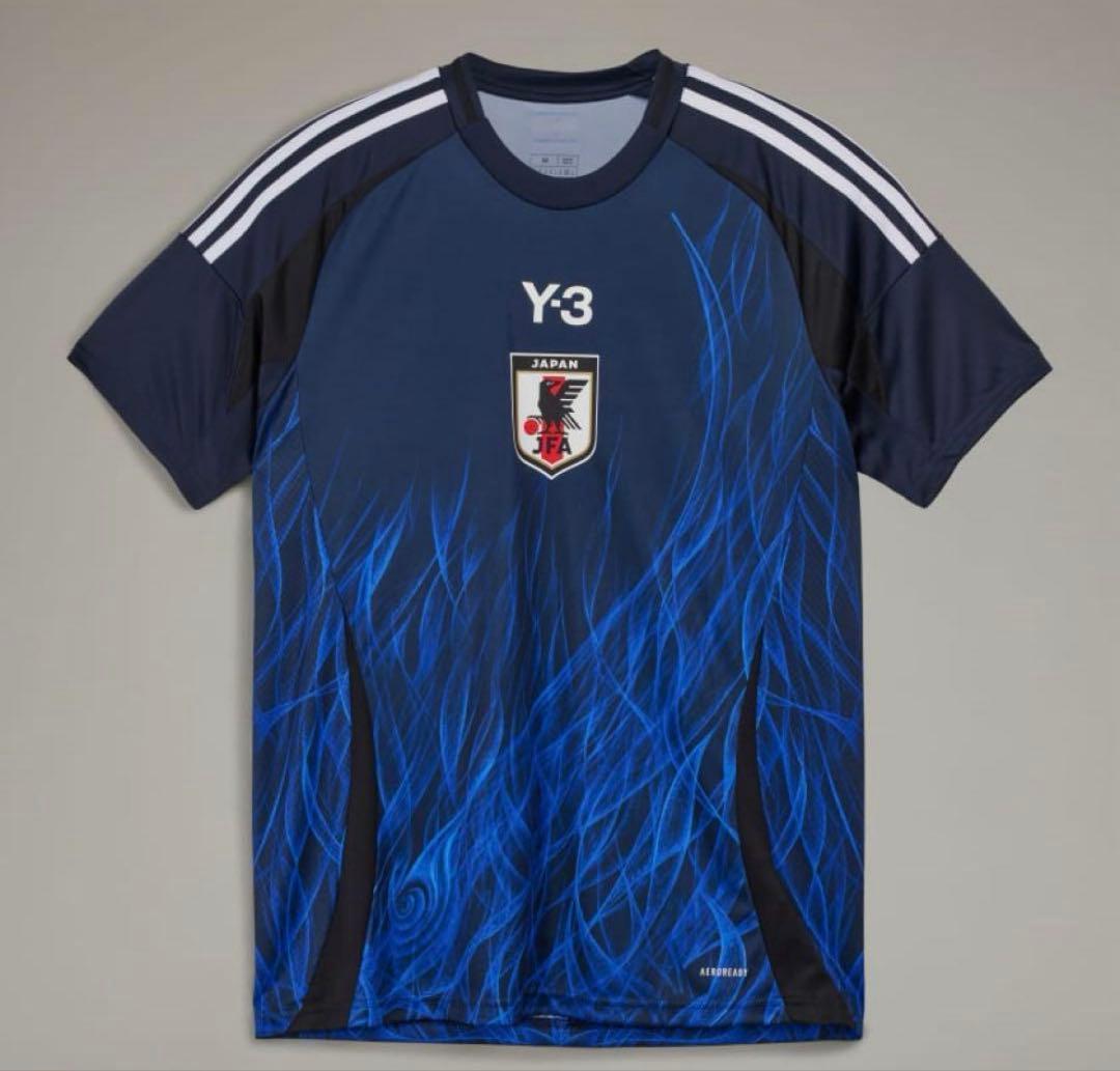 アディダス Y-3サッカー日本代表2024 ホームレプリカユニフォーム上下セット