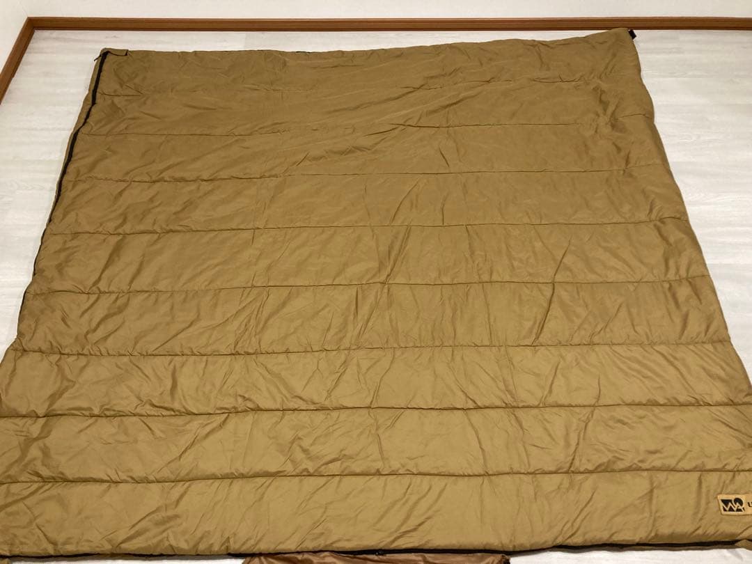 WAQ DD SLEEPINGBAG ファミリー用 両開きタイプ寝袋