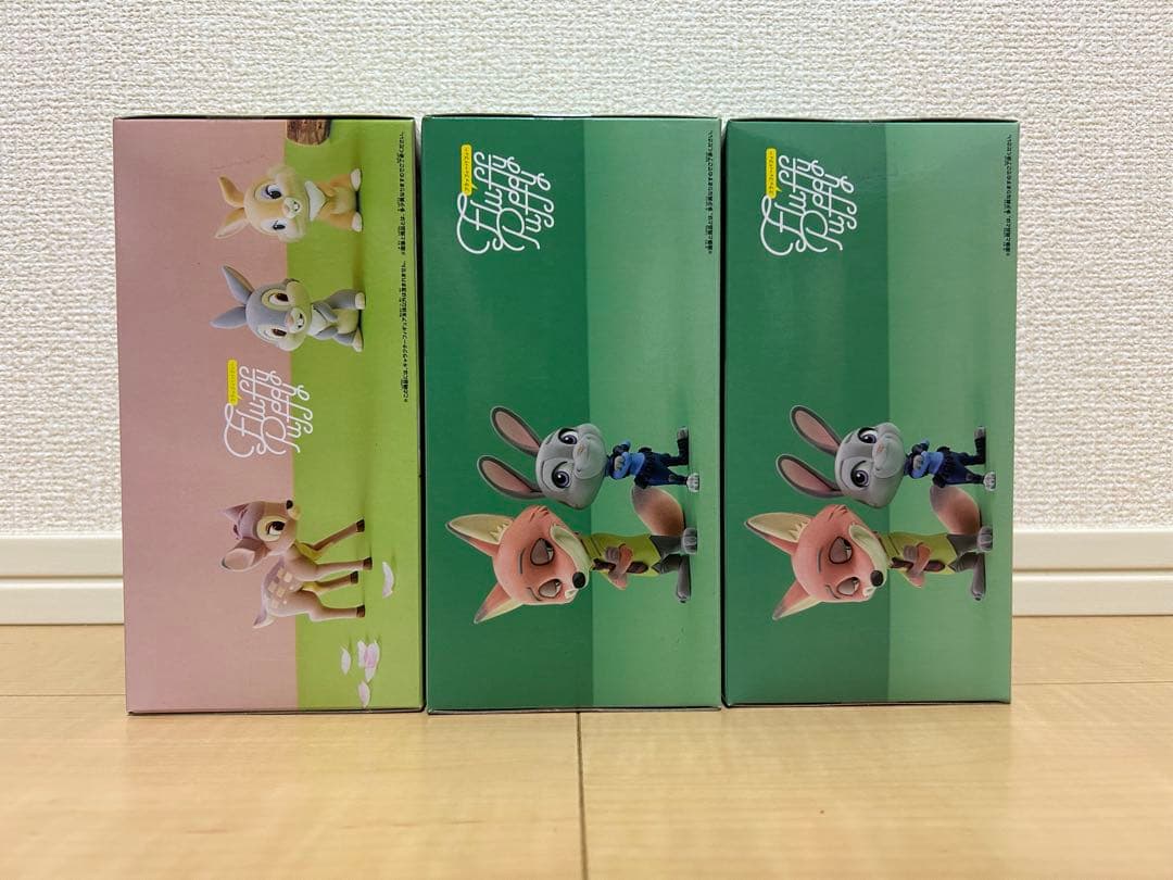 【未開封】Fluffy Puffy ニック、ジュディ、とんすけとミスバニー