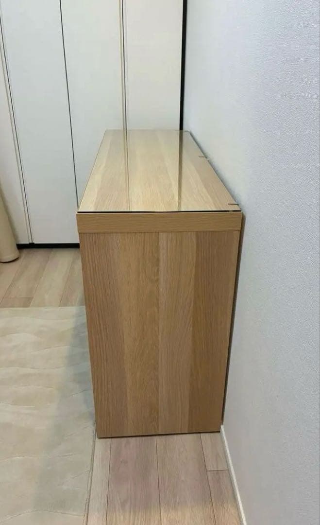 IKEA MALM マルム ドレッサー デスク オーク調 ＊送料 ¥8600込み