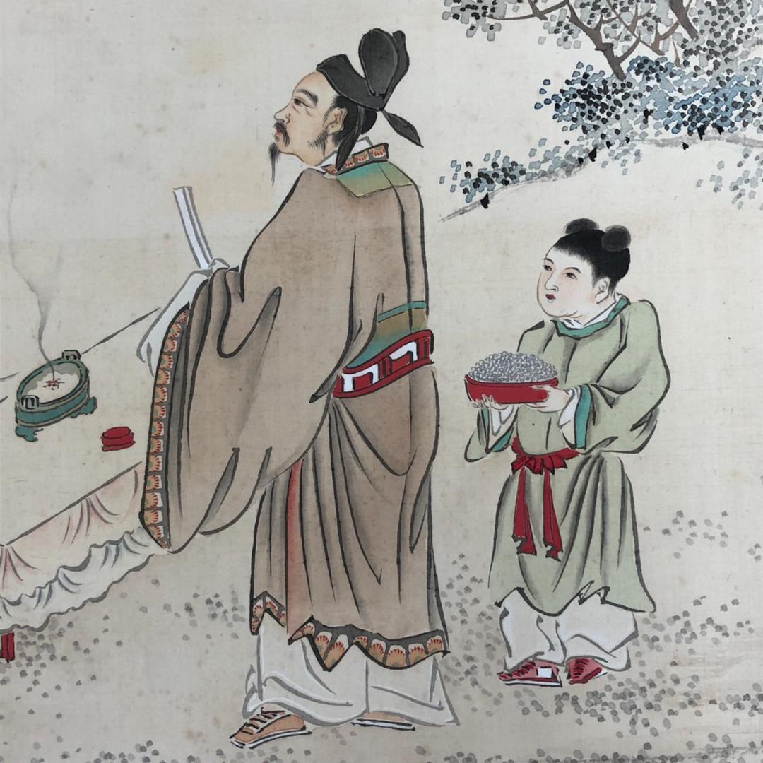 円山応挙　額絵　元掛軸