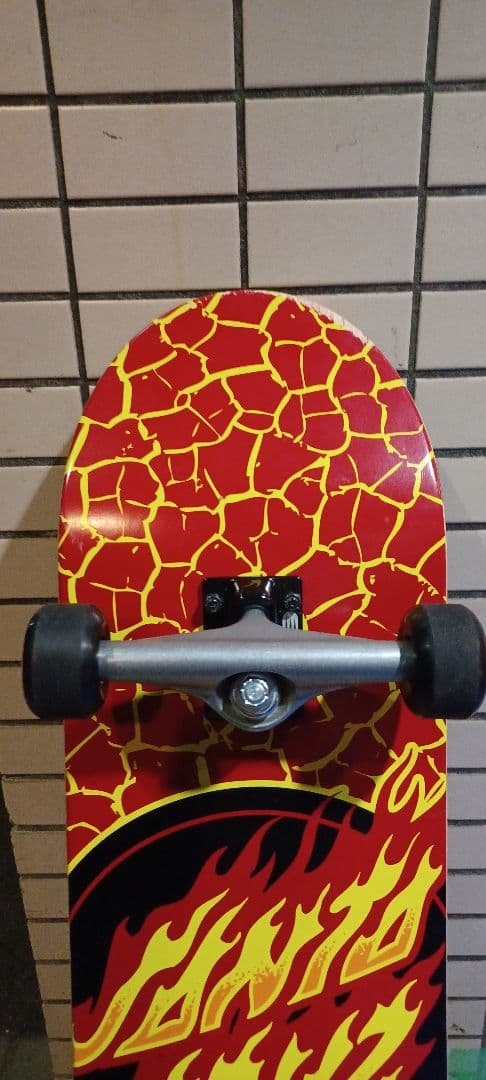 SANTACRUZ スケートボード　コンプリート　デッキ　ウィール　トラック