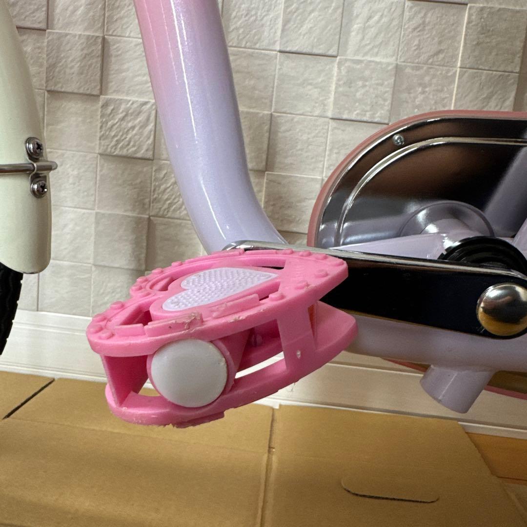 【たのメル便限定】 アイデス プリンセス ゆめかわ 自転車 18インチ