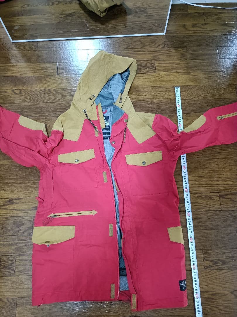 BILLABONG スノーボードジャケット 赤 L