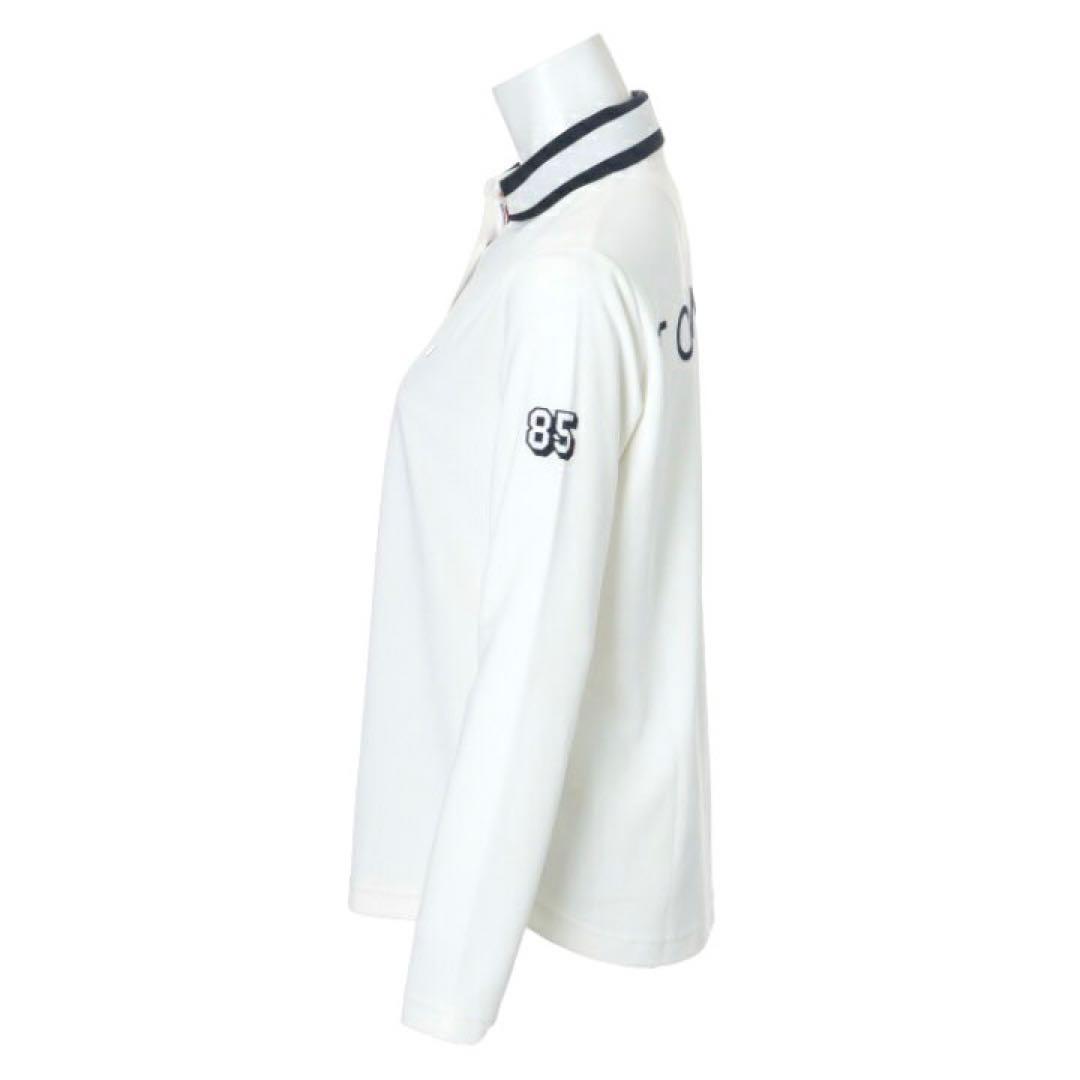 タグ付！  GOLF UV 長袖　ポロシャツ　白　M
