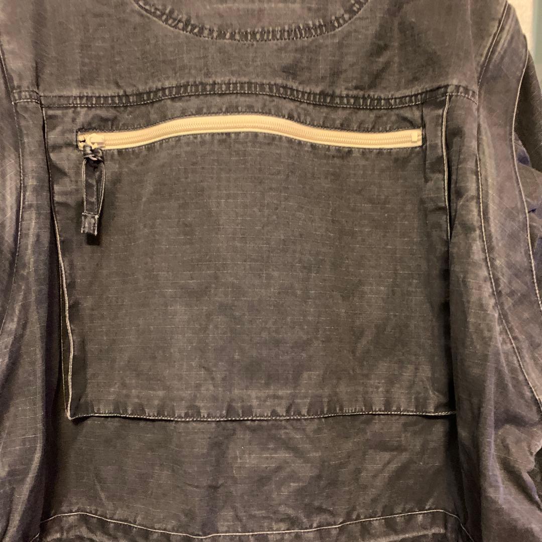 アシックス woodrich 釣りジャンパー ジャケットフィシングベスト