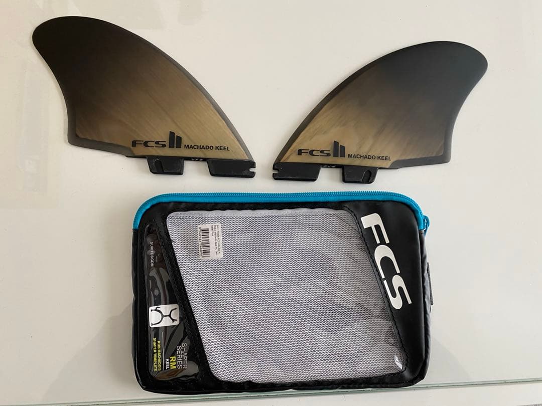 希少 美品 FCS2 フィン MACHADO KEEL PC ツイン
