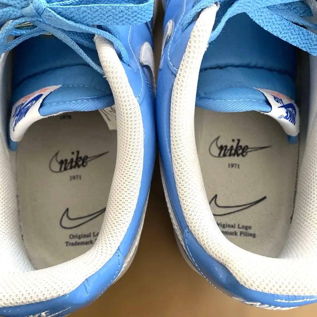 Nike Air Force 1 青色 ローカットシューズ