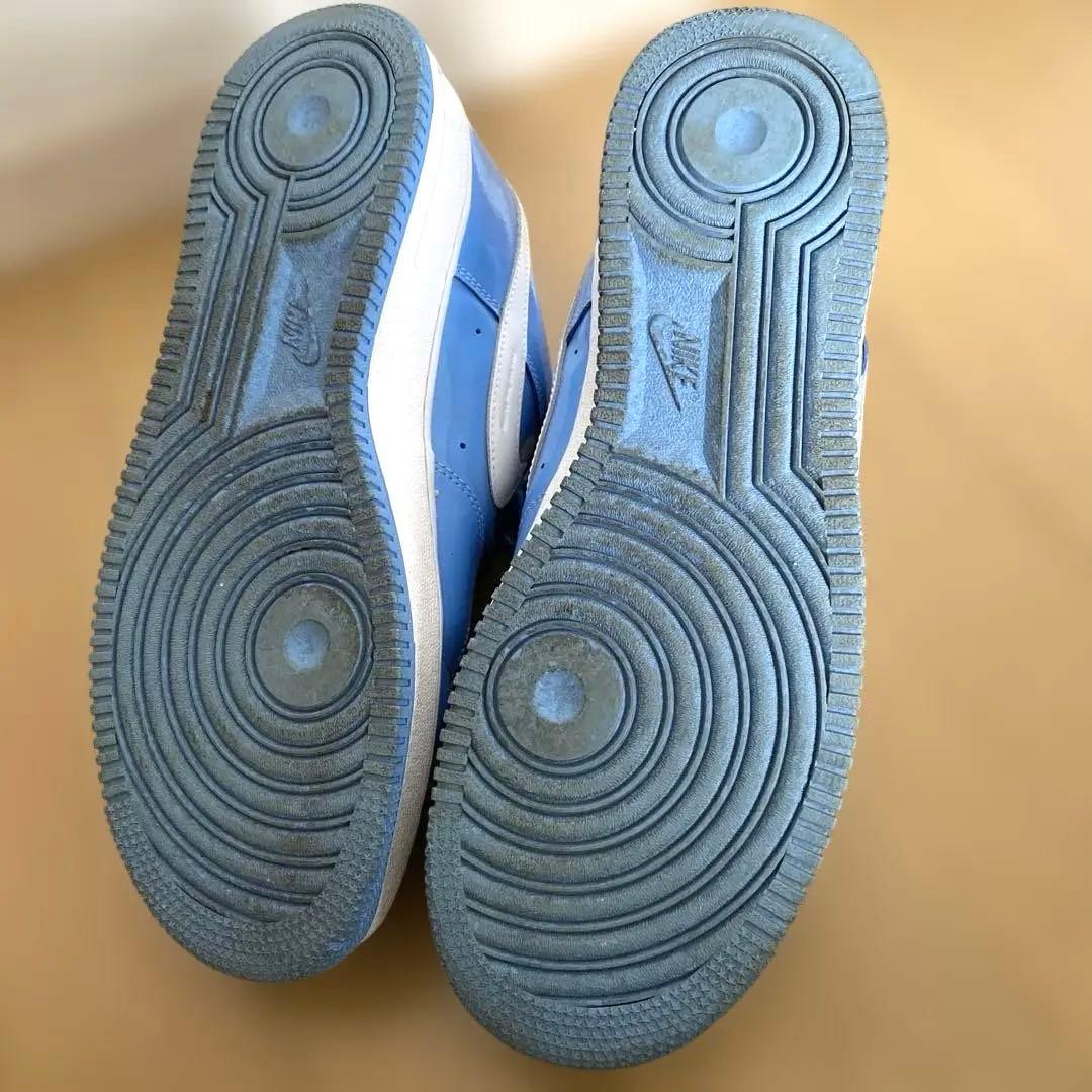Nike Air Force 1 青色 ローカットシューズ