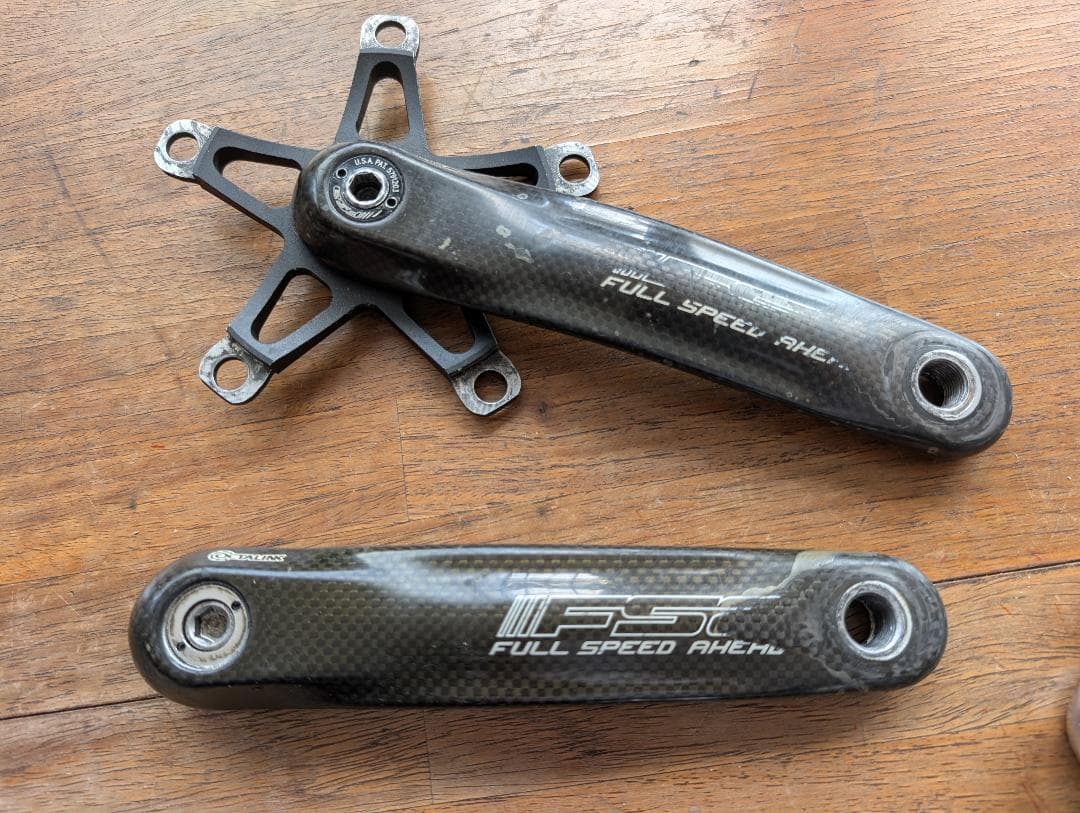 SHIMANO アルテグラFC-6500 FSA カーボンクランク オクタリンク