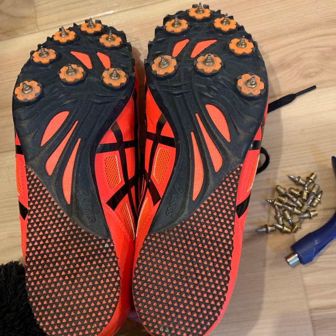 asics スパイクシューズ 27センチ