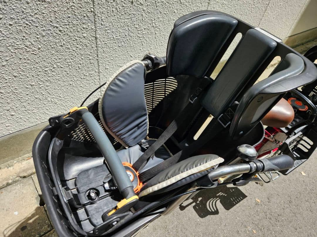 けい。丸石サイクル　ふらっか～ず　子供乗せ自転車3人乗り