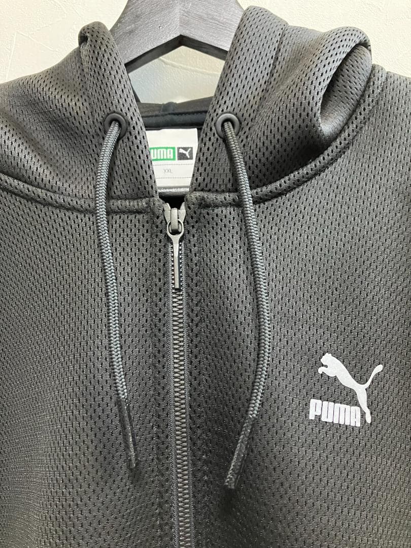 ◆新品(国内外売切レア商品)◆ PUMA MESH FULL ZIP HOODY