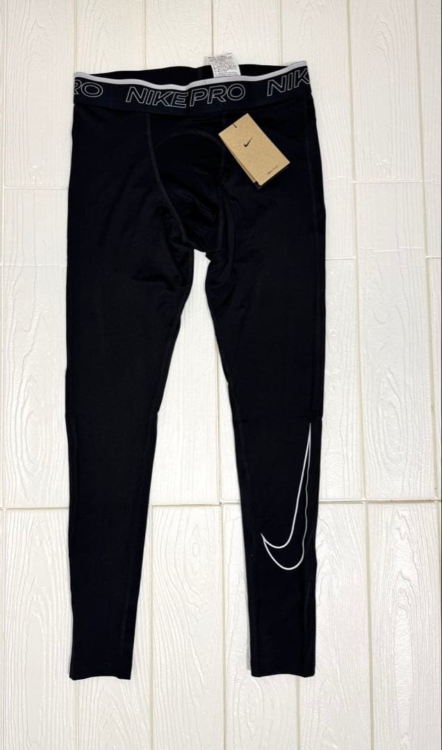 NIKE PRO メンズ セットアップ 長袖＋ショートパンツ Dri-FIT 黒