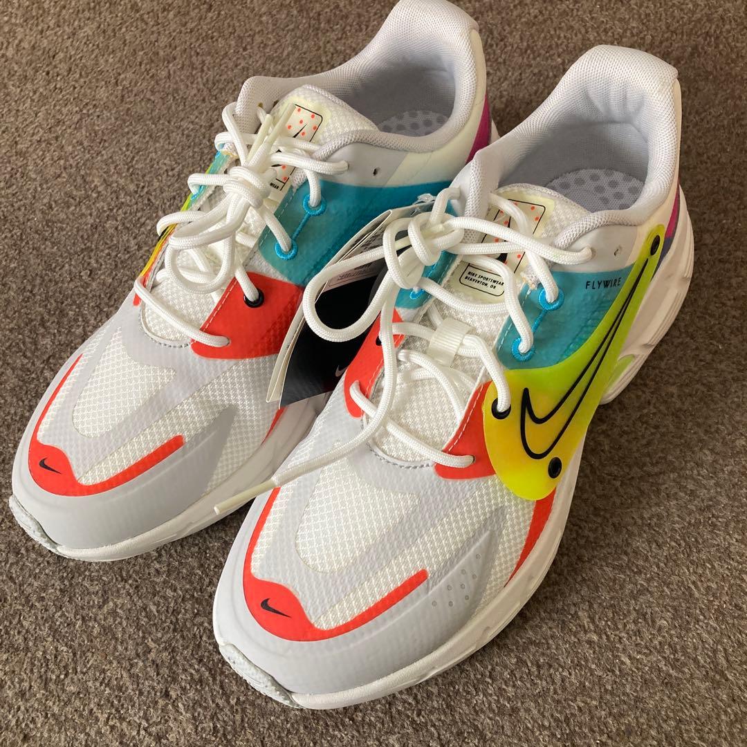 NIKE ALPHINA5000 ホワイト マルチカラー シューズ