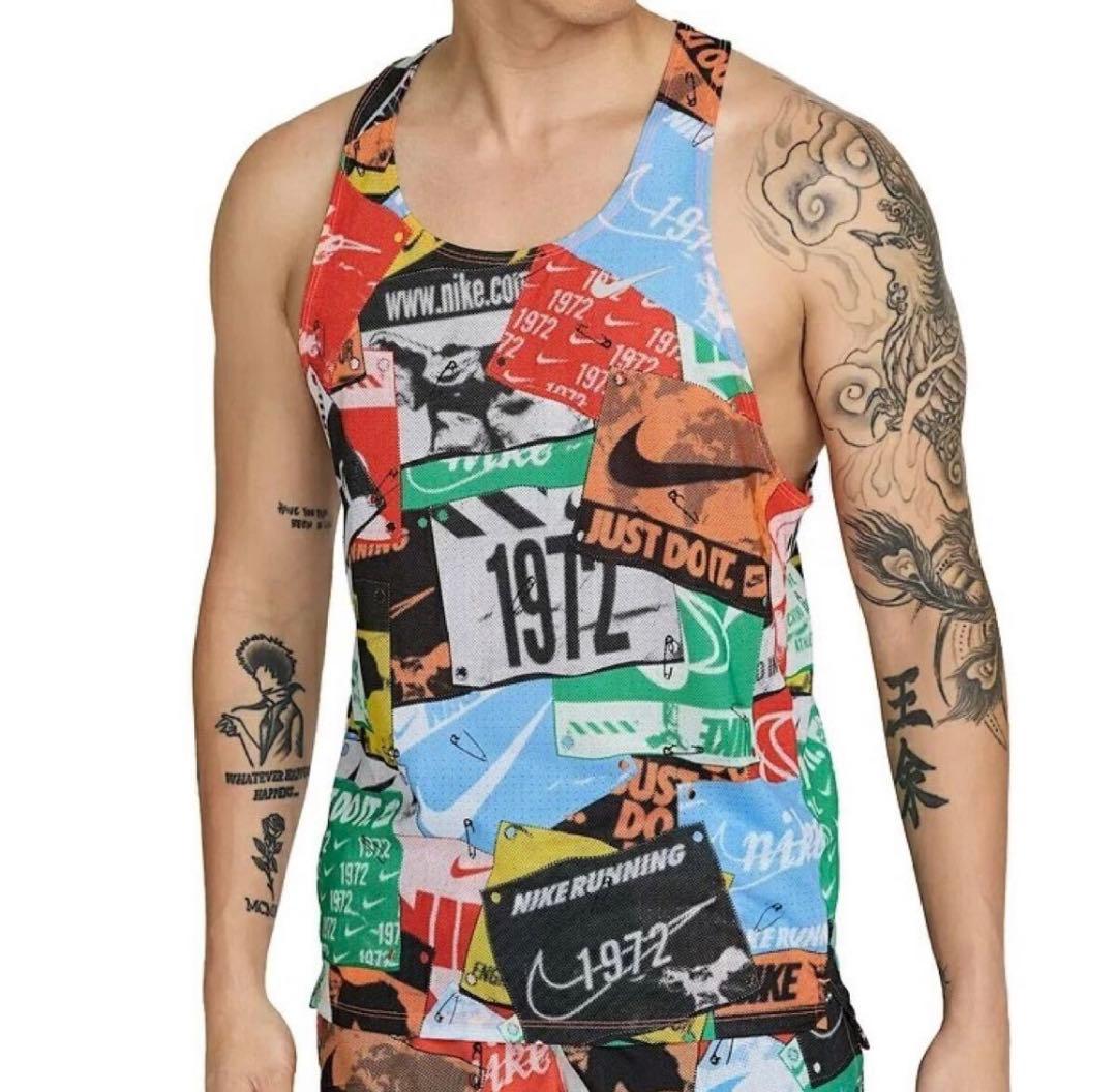 DRI-FIT SINGLET Mサイズ ナイキ ランニング シングレット